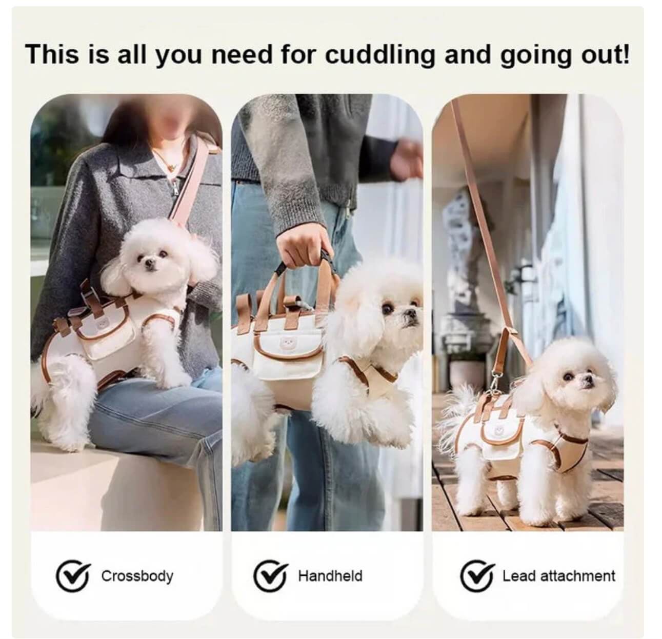 CarryPup™ Dog Carrier Bag