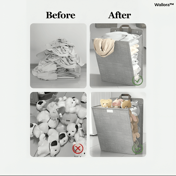 🧺 Wallora™ FoldAway Hamper