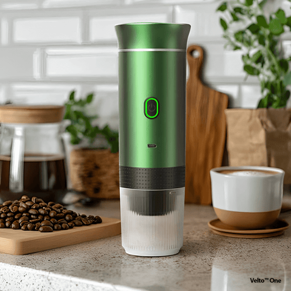 Velto™ One — The Premium Portable Coffee Brewer