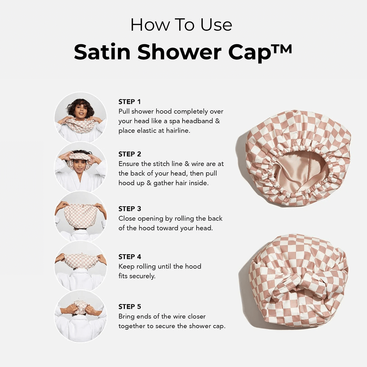 Satin Shower Cap™