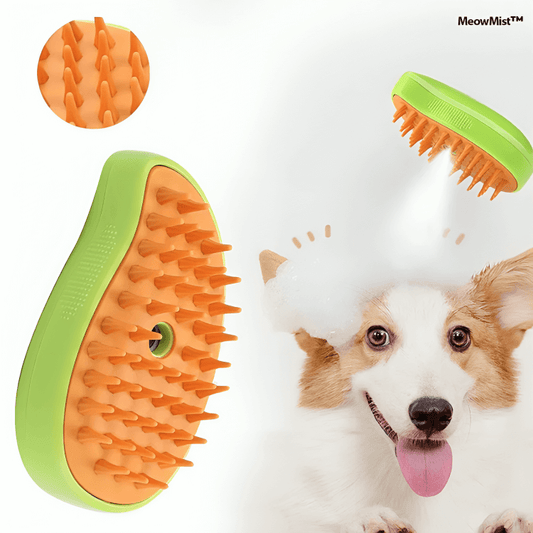 MeowMist™ – The Steam-Powered Cat Grooming Brush
