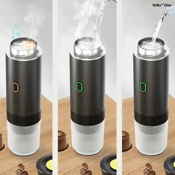 Velto™ One — The Premium Portable Coffee Brewer